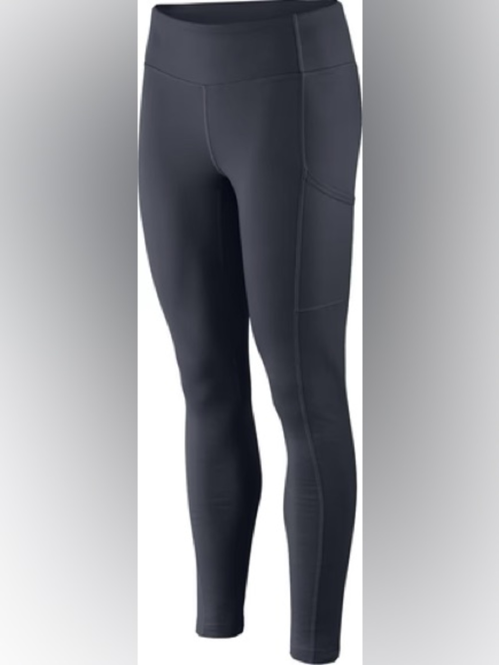 Patagonia Womens Pack Out Tights Smolder Blue Medium Cargo - Picture 2 of 9